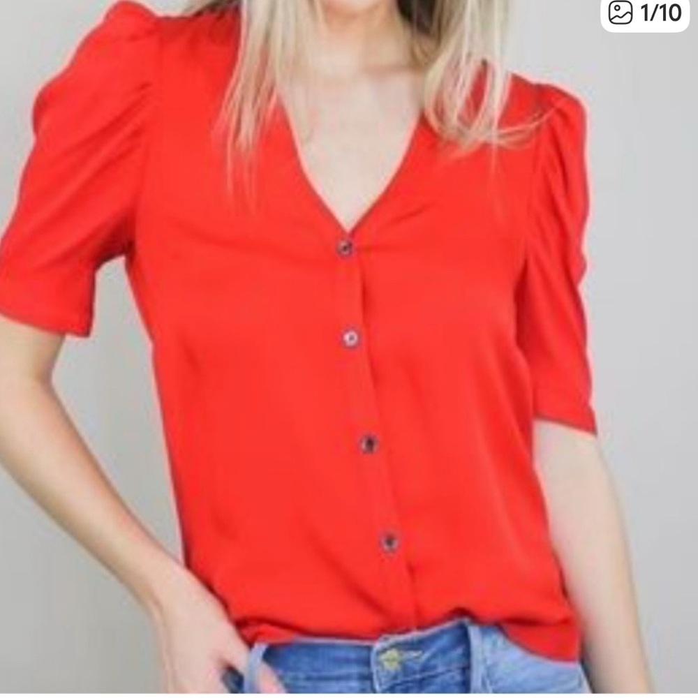 Veronica Beard SIlk Blouse